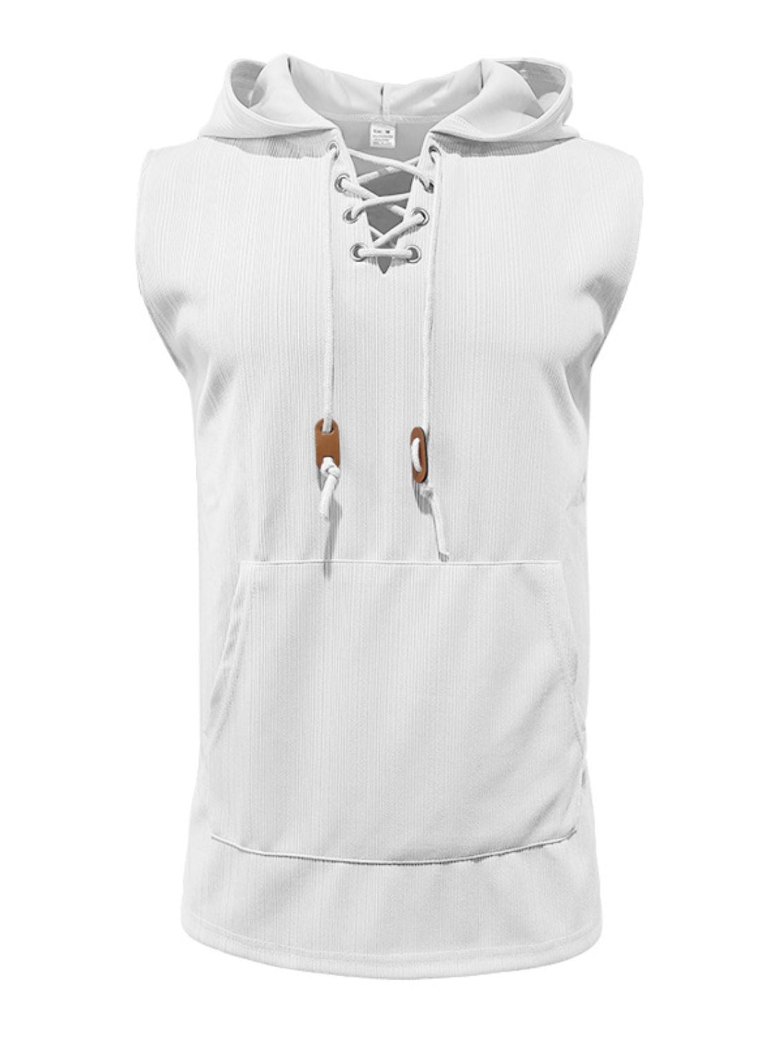 Men's Lace Up Hooded Top - Damned Threads